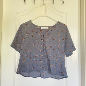 BNWT Oak + Fort Peplum Top